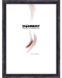 Holzrahmen D111 schwarz-glanz