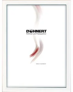 Holzrahmen D111 weiß-schwarz