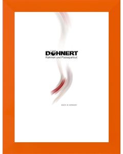 3D-Bilderrahmen Krasspedia D117 orangerot