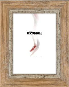 Holzrahmen D380 natur-weiß matt