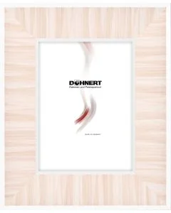 Holzrahmen D418 Weiß-Rosè