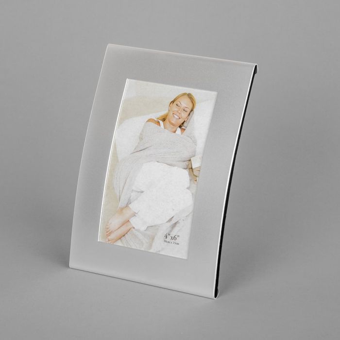 10 cm x 15 cm Aufstell-Fotorahmen Nr. 2005 silber