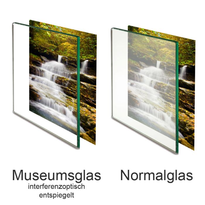 DÖHNERT Museumsglas - reflexfreies Glas für Bilderrahmen mit UV-Schutz