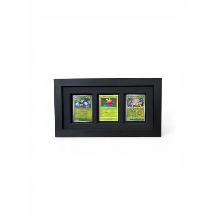 TCG Bilderrahmen aus Holz – Premium Rahmen für Trading Cards (M2545)