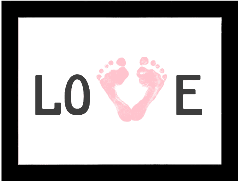 LOVE-Lettering fürs Kinderzimmer