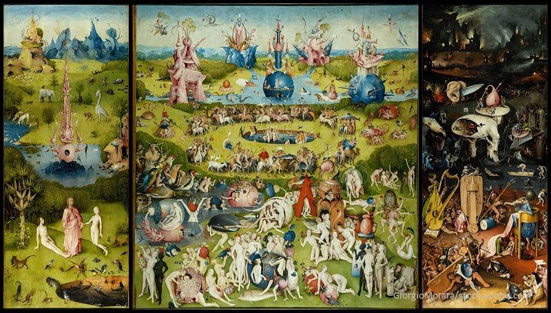 Hieronymus Bosch (1450-1516), The Garden of Earthly Delights