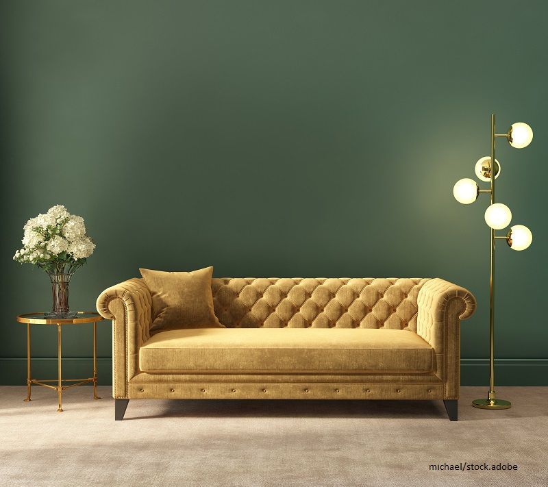 Modernes Sofa im Art Deco Stil